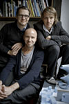Les trois associés de B-architecten (Photo : Jean-Pierre Stoop)