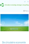 Screenshot homepage iedereencirculair.be